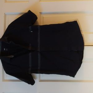 Vans men's button down short sleeve shirt size small